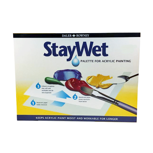 Daler Rowney Stay Wet Palette: Small