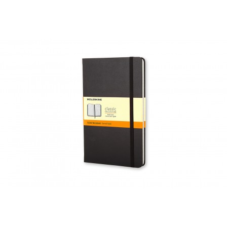Moleskine Classic Notebook Ruled Hard Black Pocket