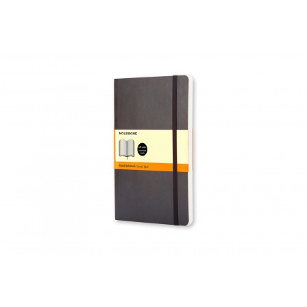 Moleskine Classic Notebook Ruled Soft Black Pocket