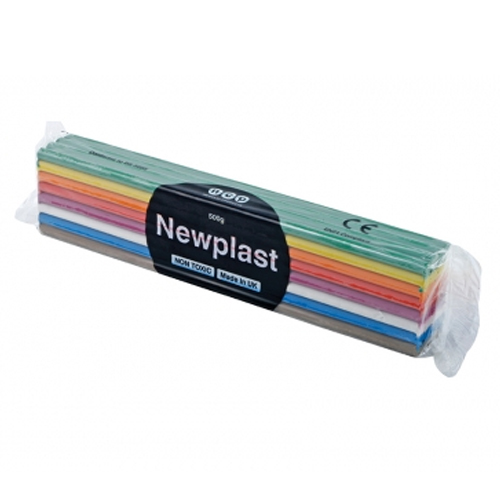 Newplast Plasticine Rainbow 500g