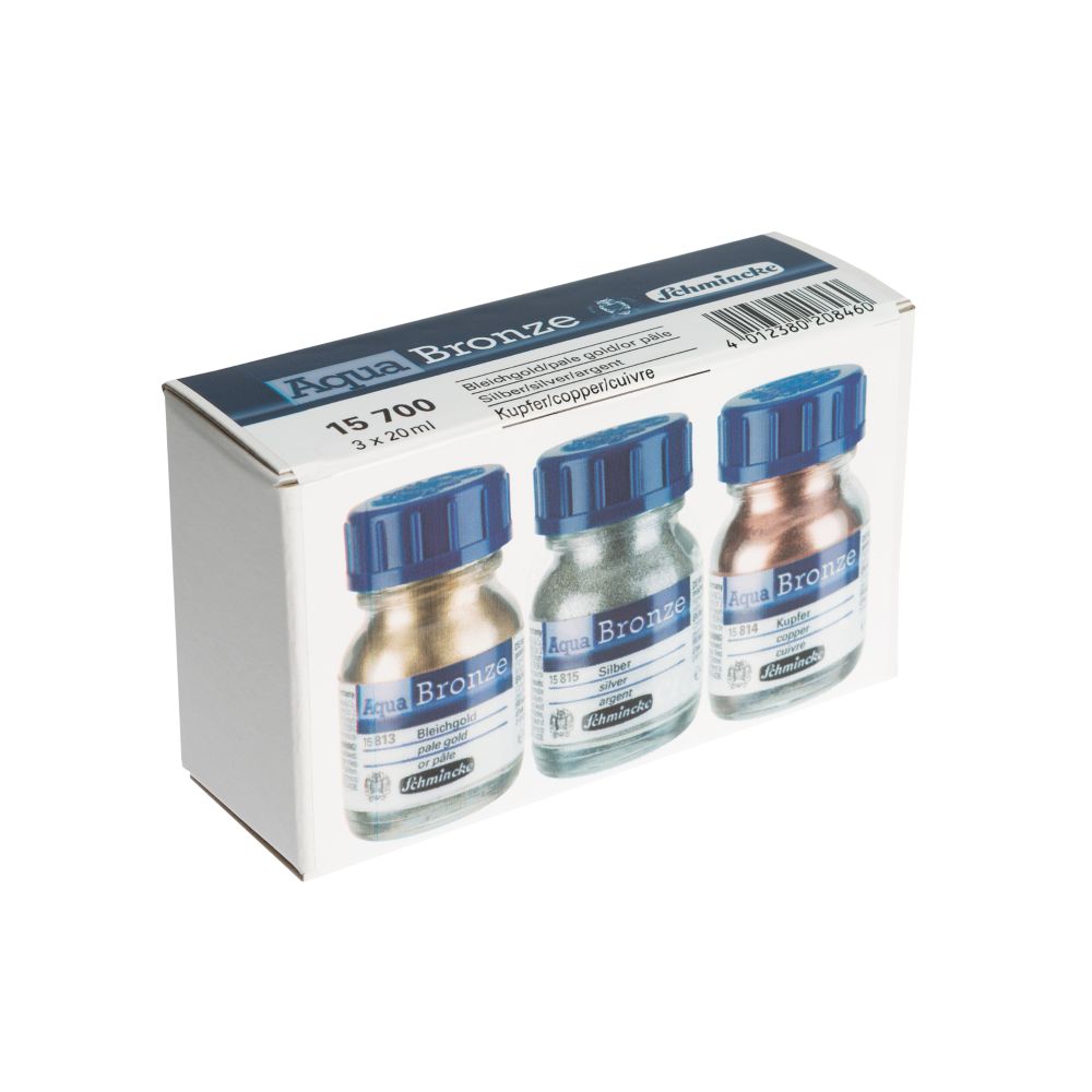 Schmincke Aqua Bronze Set of 3 x 20ml