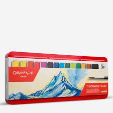 Caran dAche Classic Gouache Studio Box of 14