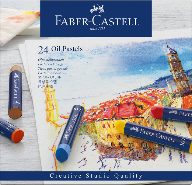 Creative Oil Pastels 24