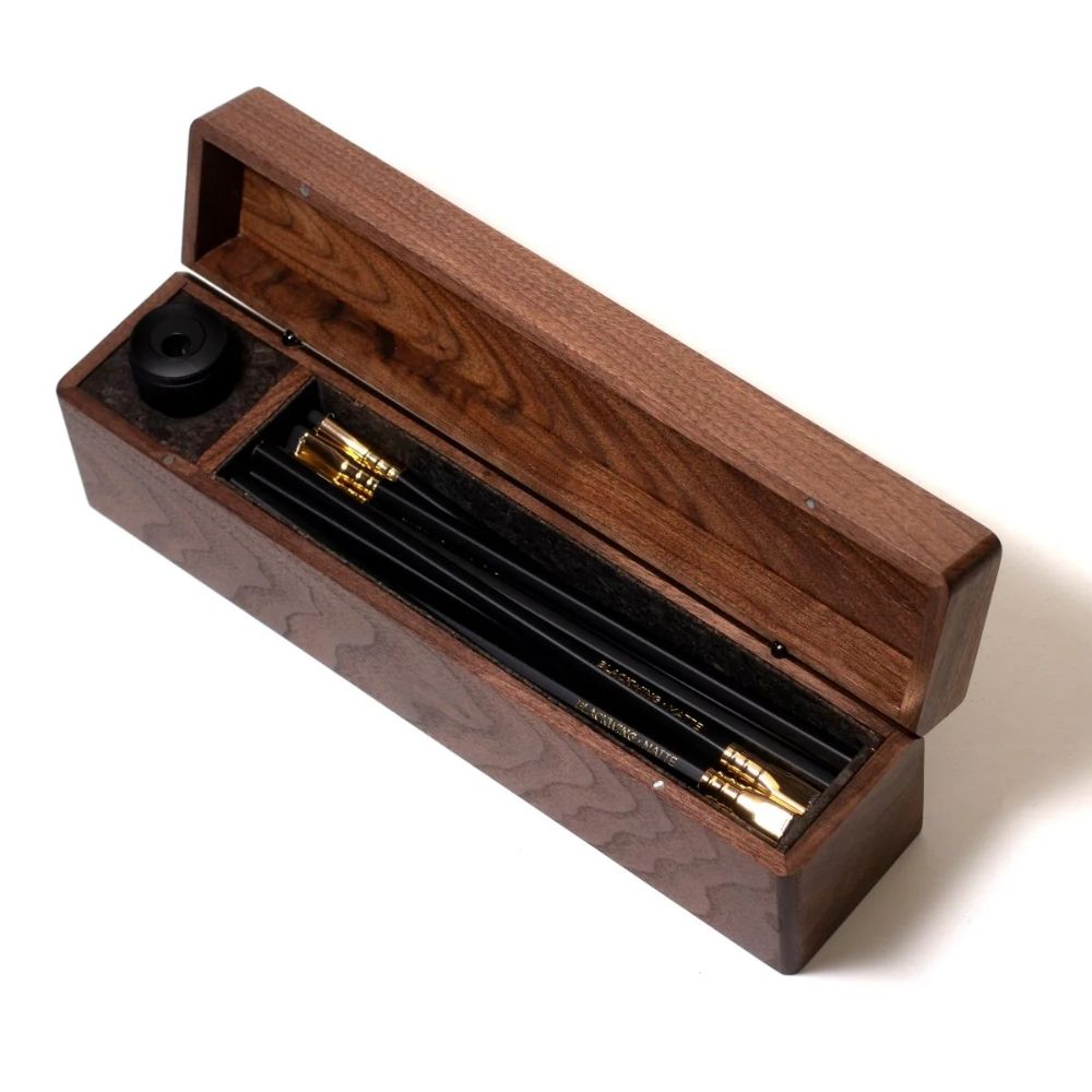 Blackwing Walnut Gift Set - Matte Blackwing Walnut Gift Set - Matte