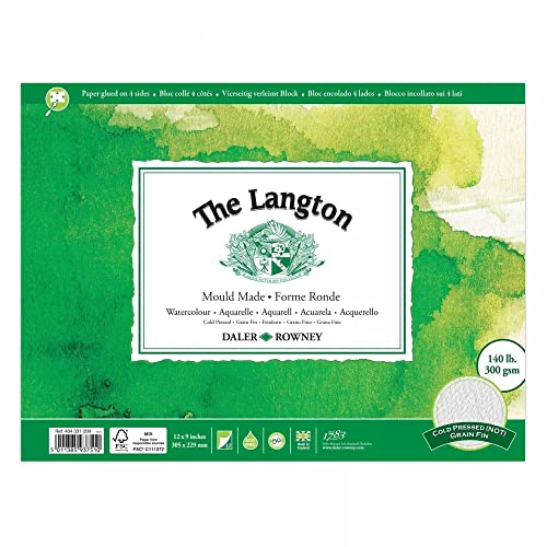 Daler Rowney Langton Watercolour Pad 