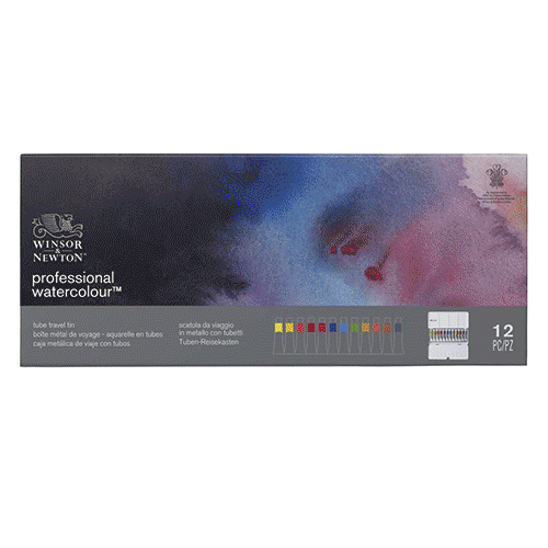 Montage of the Winsor & Newton 12x 15ml Tube Trave