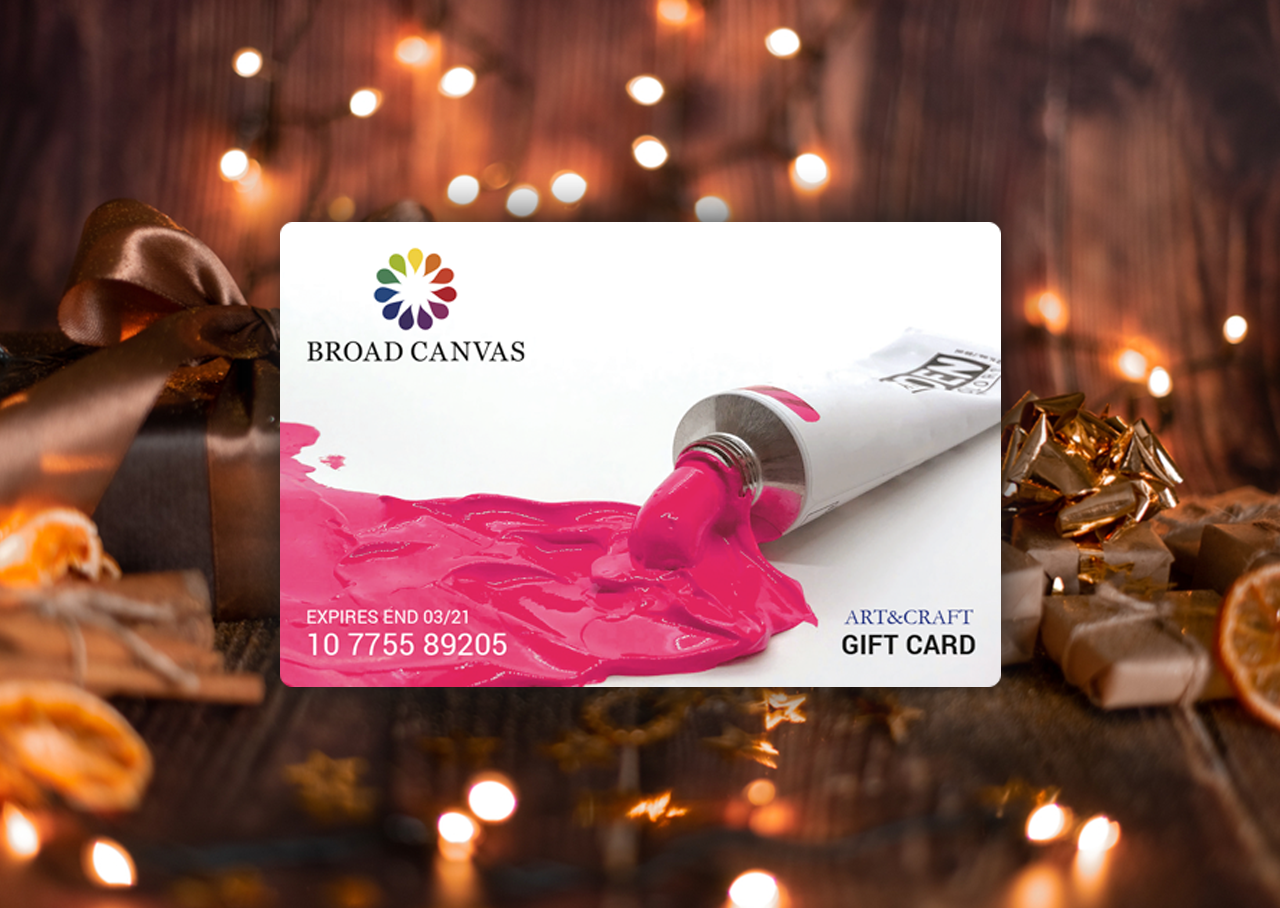 Broad Canvas Arts and Crafts Gift Cards