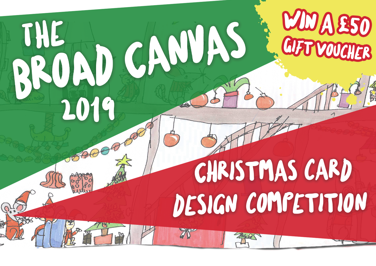 Broad Canvas Christmas card design competition 201
