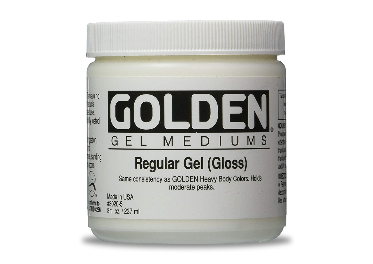 Golden Acrylic Gel Medium Gloss - Matte