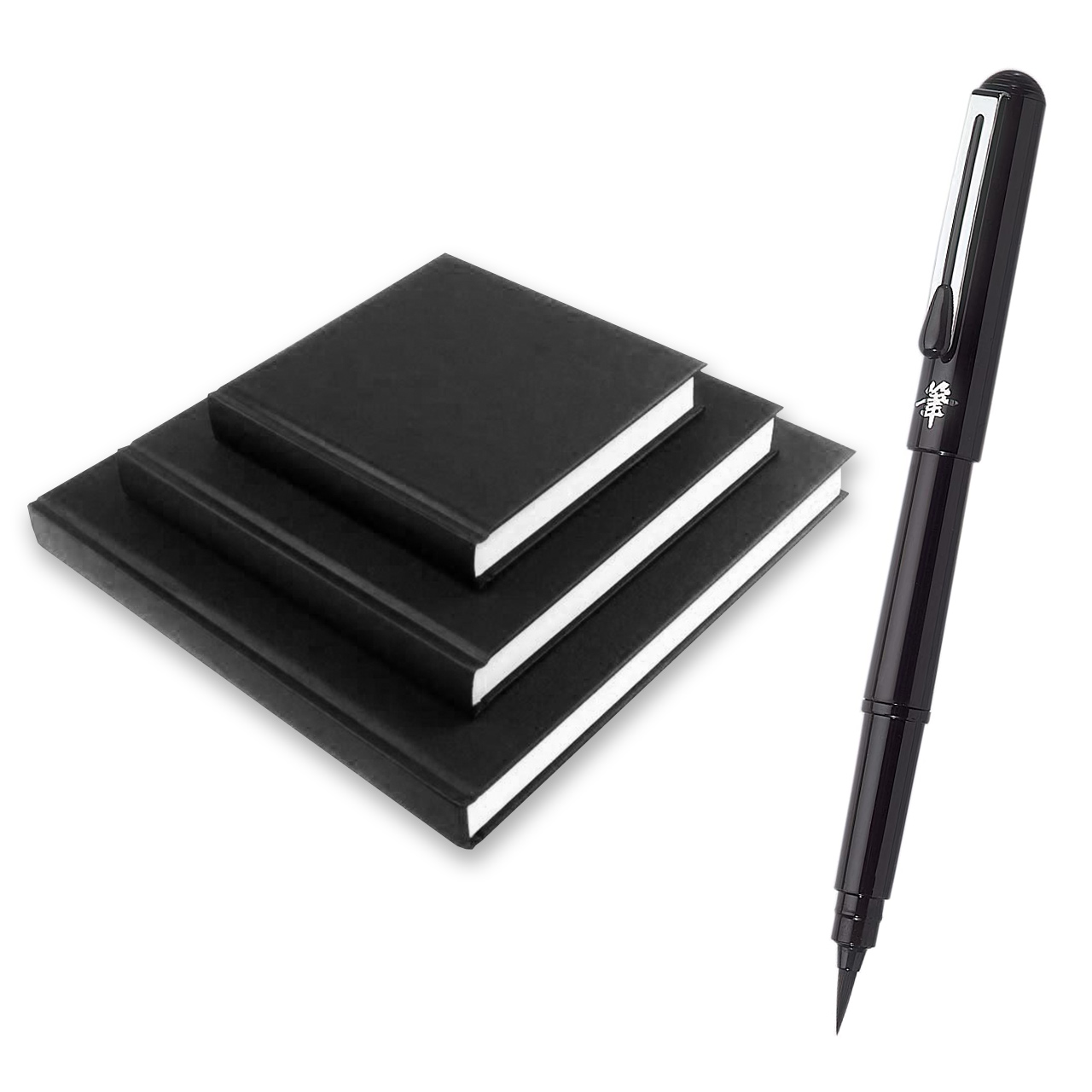 Seawhite Sketchbook Pental Fude Brush Pen