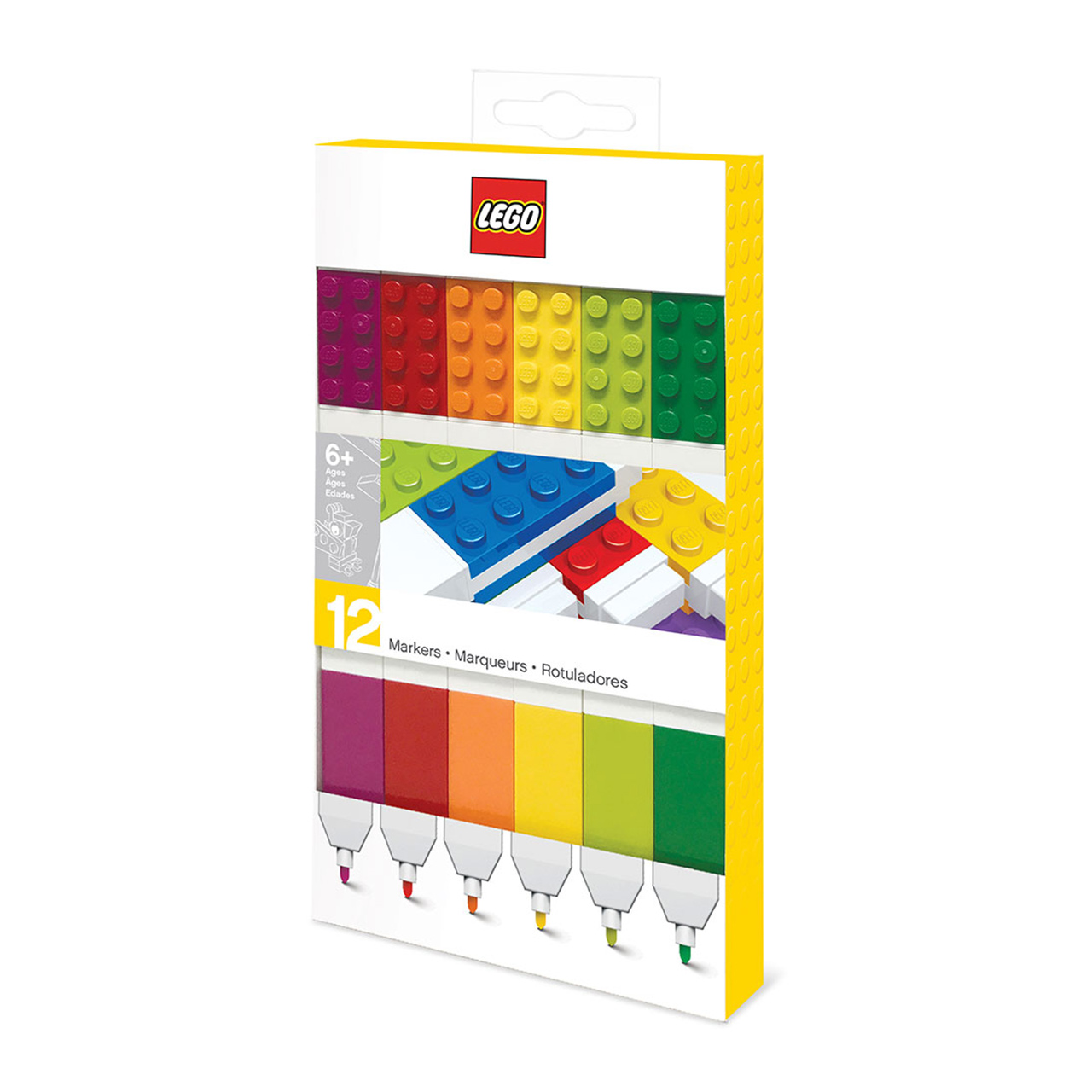 Lego 2.0 Markers - 12 Piece Set